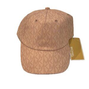 Michael Kors MK Logo Adjustable Baseball Cap Hat  NWT $68